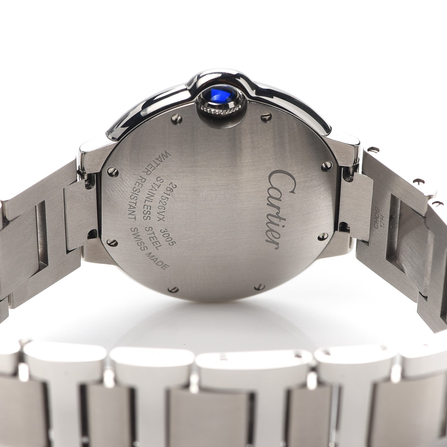Cartier Stainless Steel 36mm Ballon Bleu De Cartier Quartz Watch 4 of 6