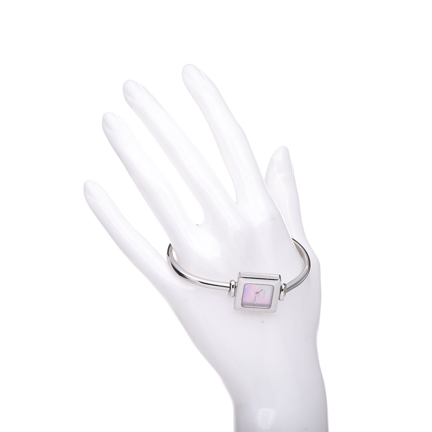 Gucci Stainless Steel Pink Mother of Pearl 19mm 1900L Quartz Watch 2 of 6