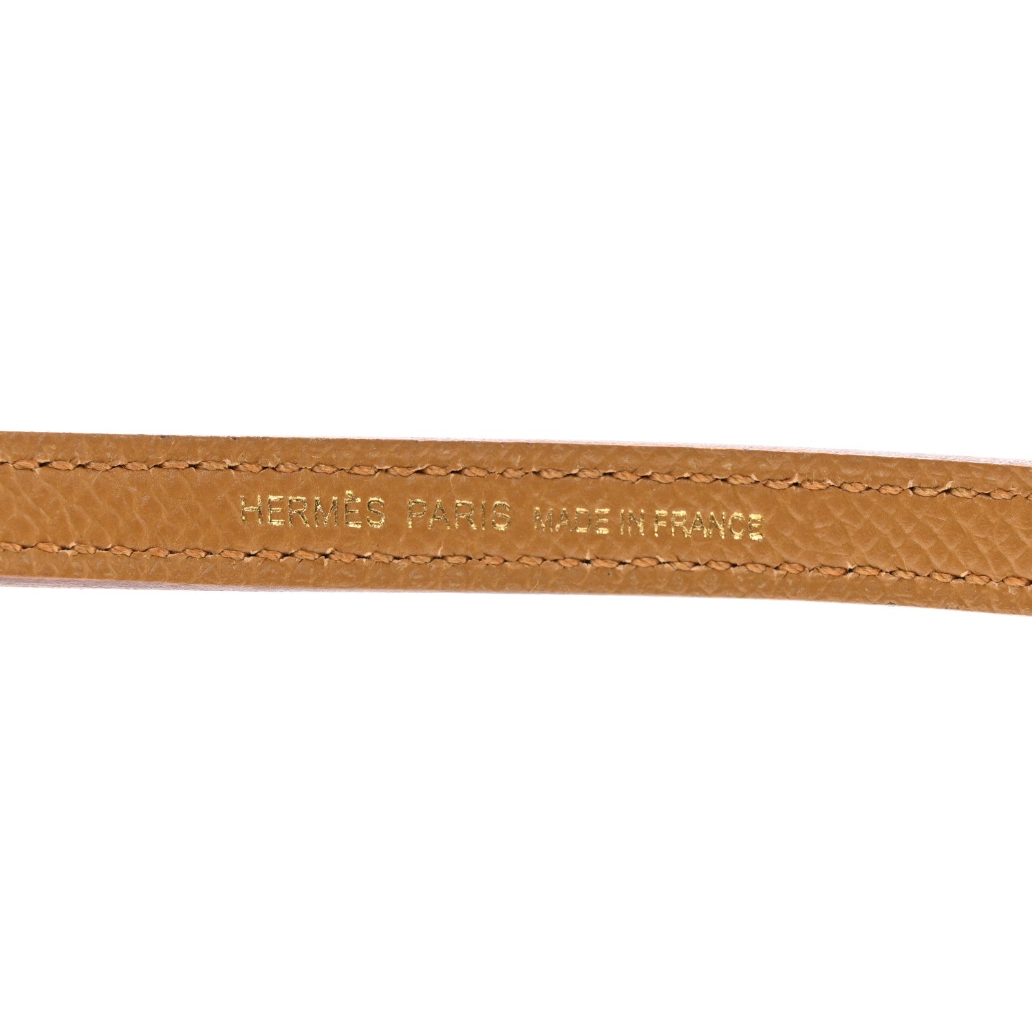 Hermes Epsom Petits Maillons Bag Strap Sesame Nata 3 of 5
