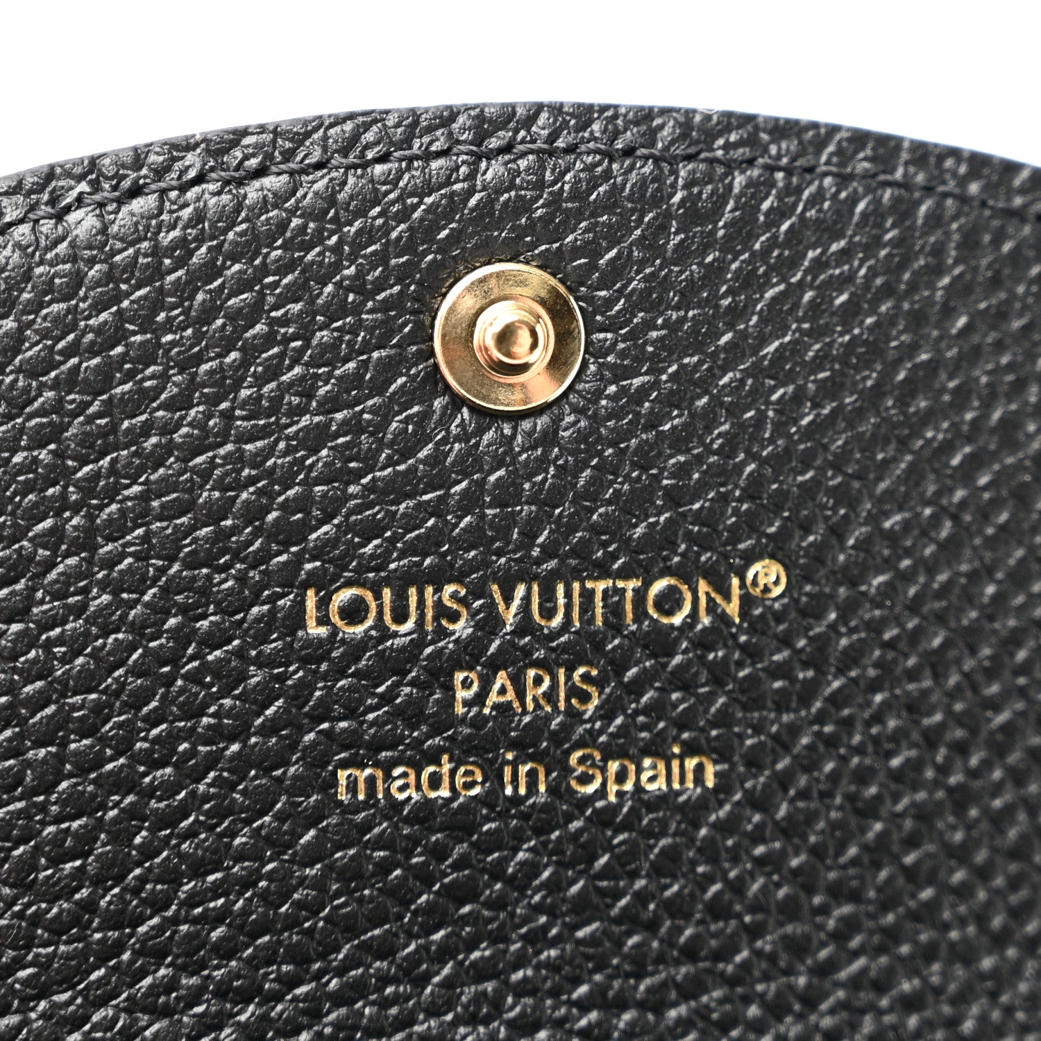 Louis Vuitton Empreinte Rosalie Coin Purse Black 6 of 7