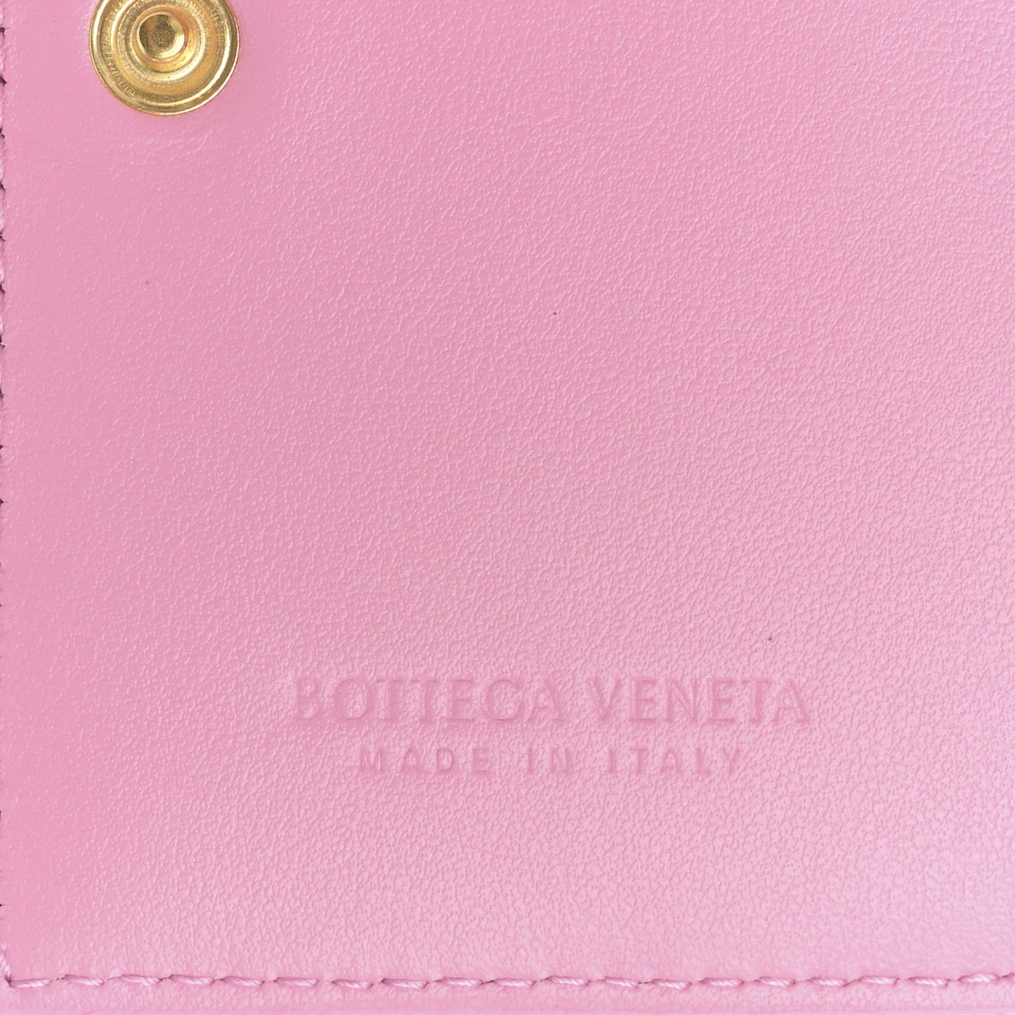 Nappa Intrecciato Cassette Bifold Zip Wallet Ribbon