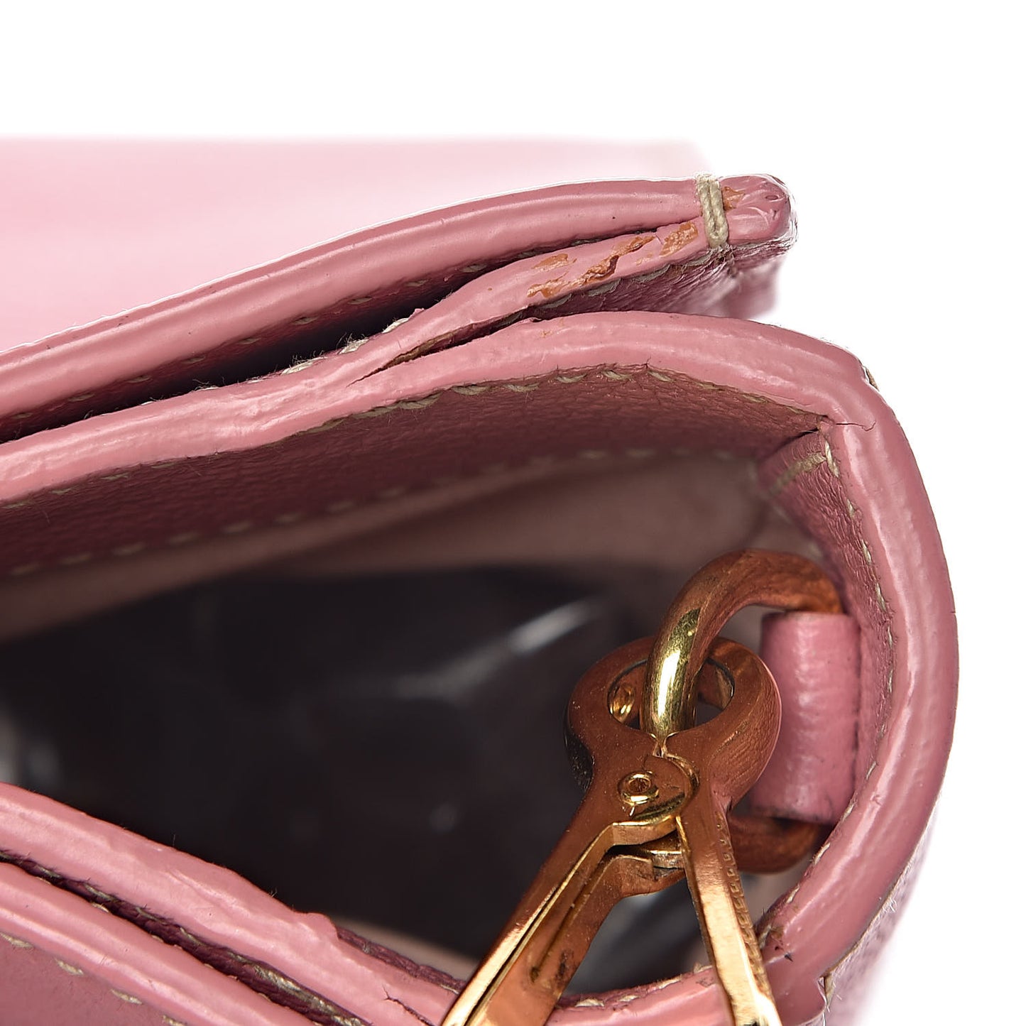 Goatskin Madras Shopping Tote Rosa