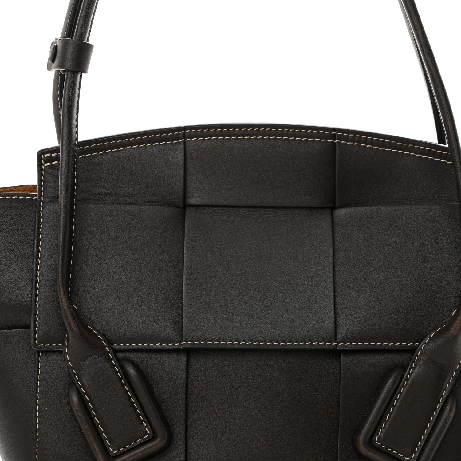 Bottega Veneta French Calfskin Maxi Intrecciato Small Arco Fondant 7 of 13