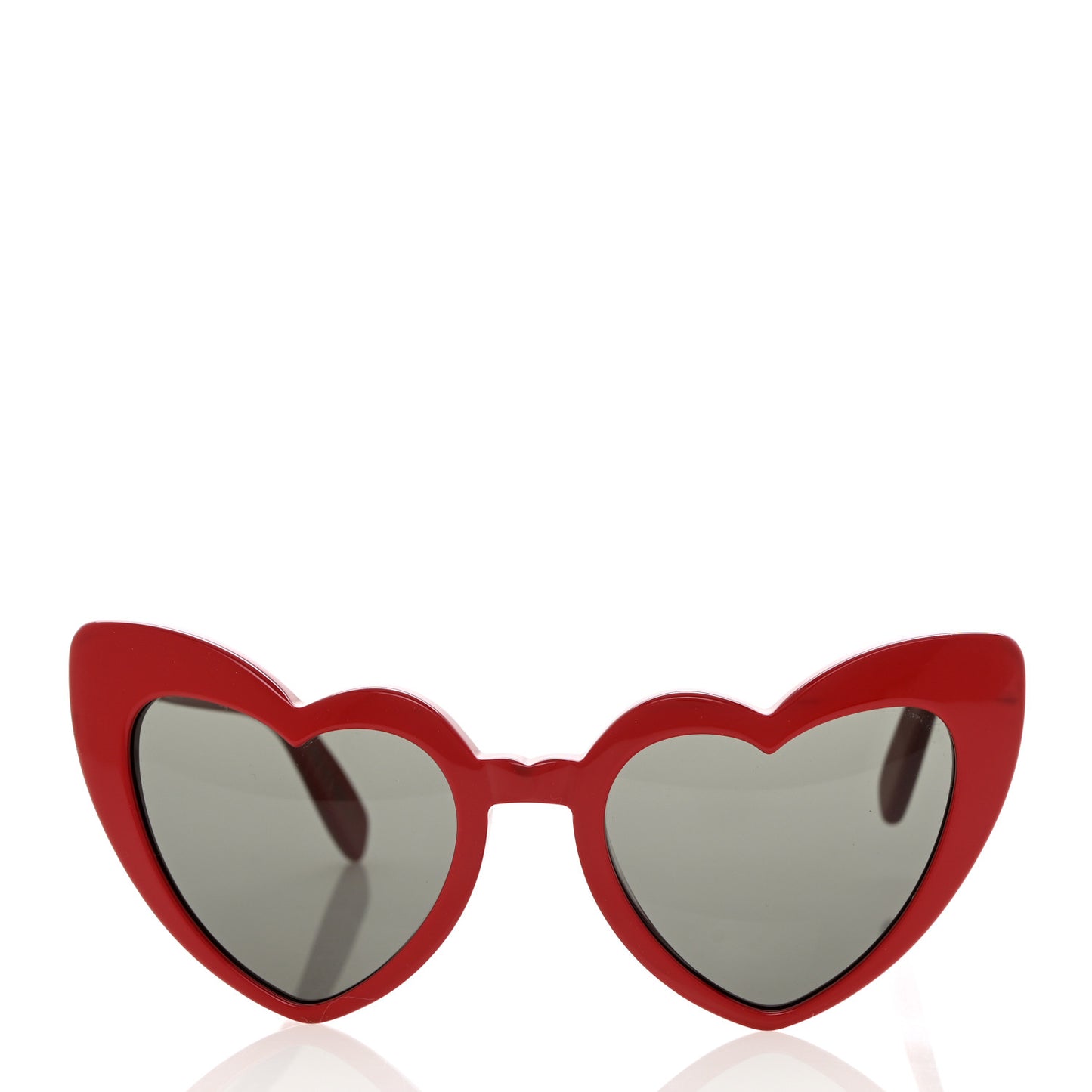 Acetate Heart Frame Loulou SL181 Sunglasses Red