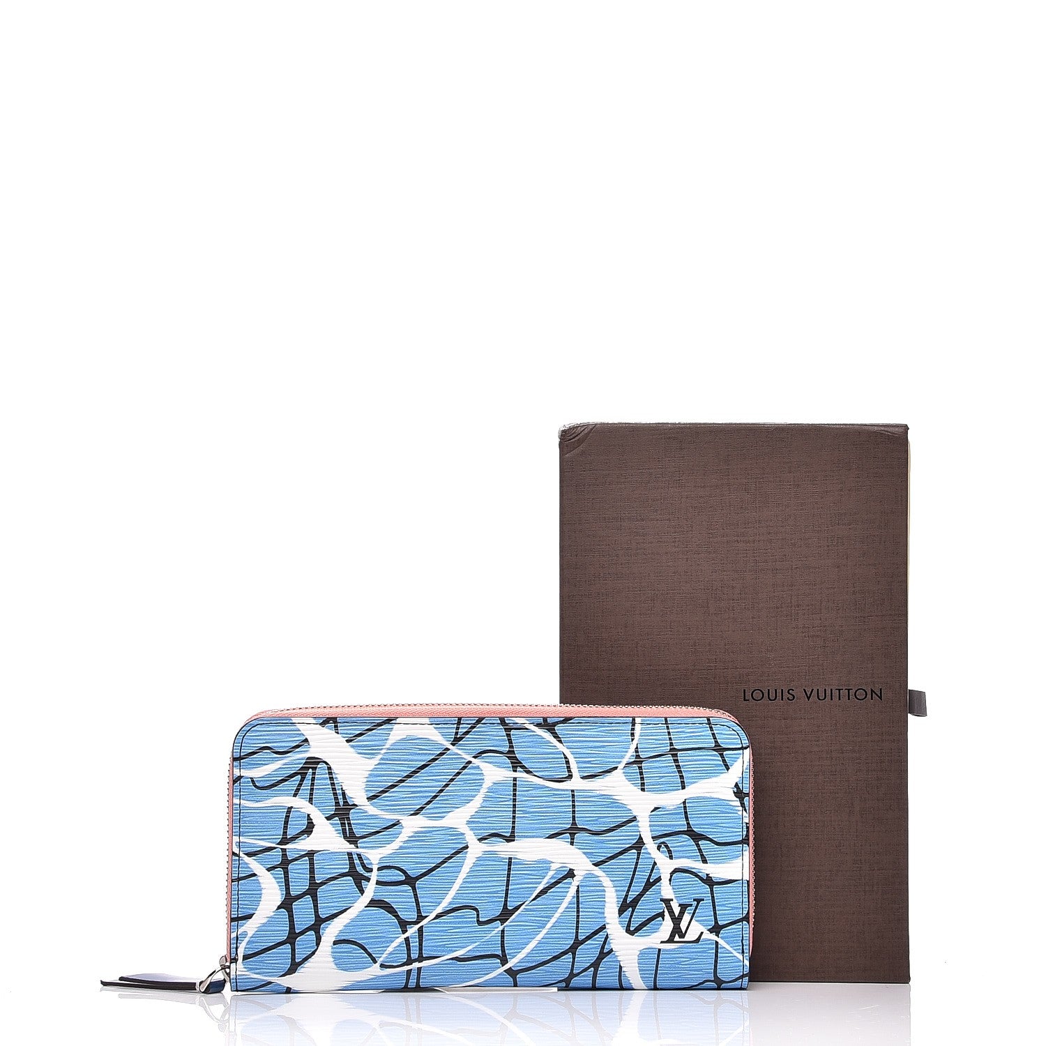 Louis Vuitton Epi Zippy Wallet Aqua 8 of 8