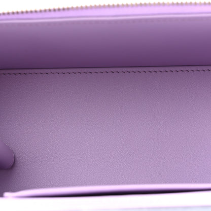 Chanel Lambskin Quilted Small Top Handle Vanity Case With Chain Light Purple 5 of 11