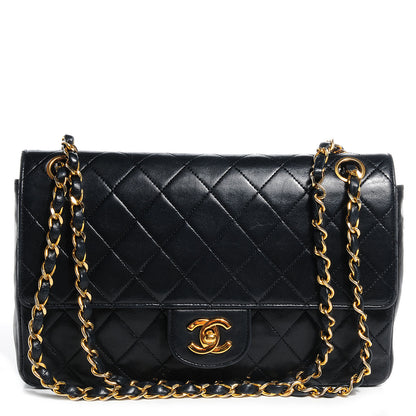Chanel Lambskin Medium Double Flap Black 1 of 9