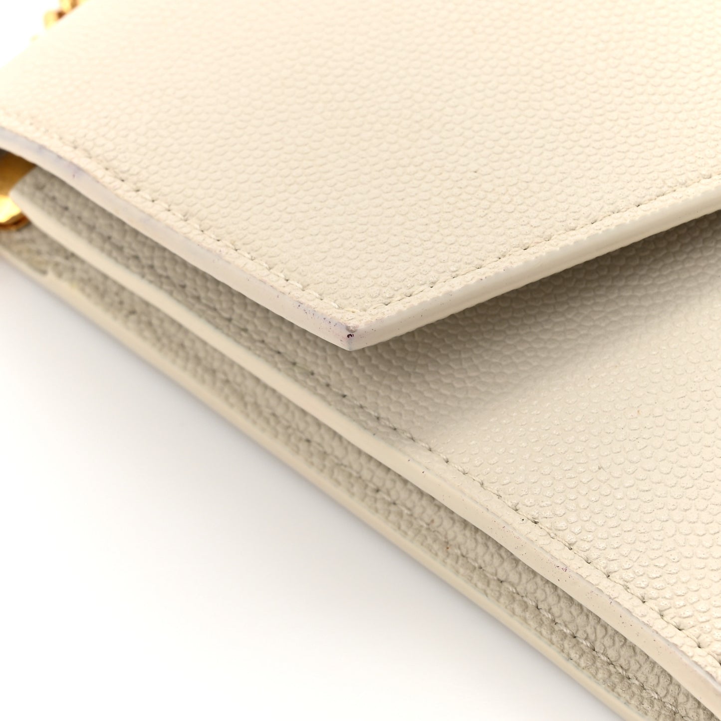 Grain De Poudre Monogram Uptown Chain Wallet Crema Soft
