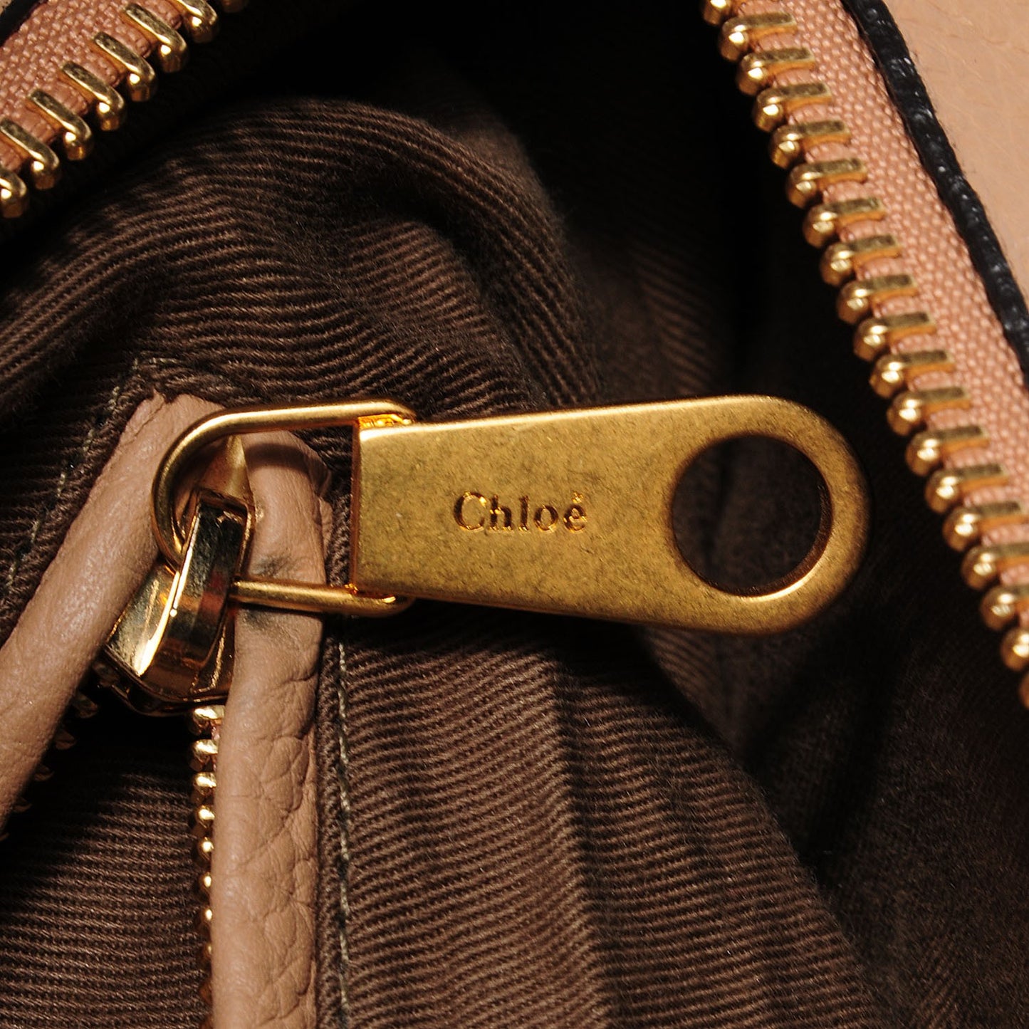 Calfskin Large Marcie Satchel Clay