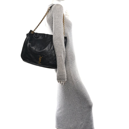Saint Laurent Lambskin Matelasse Monogram Large Jamie 4.3 Black 2 of 10
