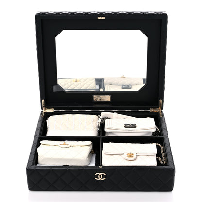 Chanel Lambskin Calfskin Tweed Success Story Set of 4 Minis Bags White 4 of 44