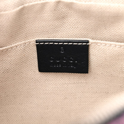 Gucci Monogram Multicolor Matelasse Diagonal Small GG Marmont Chain Shoulder Bag Pink Blue 6 of 10
