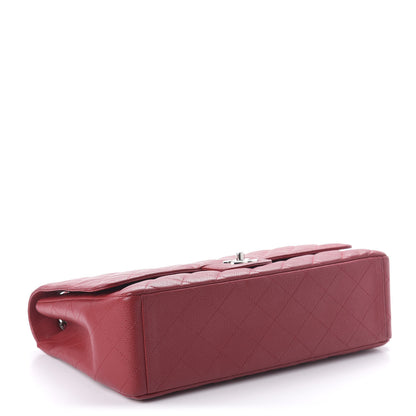 Chanel Caviar Quilted Maxi Single Flap Red 4 of 10