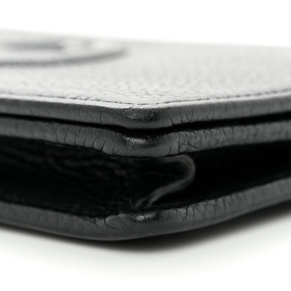 Gucci Pebbled Calfskin Soho Wallet On Chain Black 9 of 11