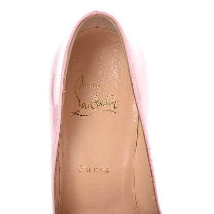 Christian Louboutin Patent Pigalle Follies 100 Pumps 37.5 Marshmallow 7 of 7