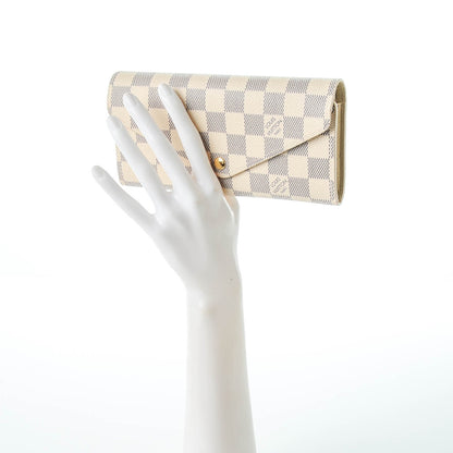 Louis Vuitton Damier Azur Josephine Wallet 2 of 8