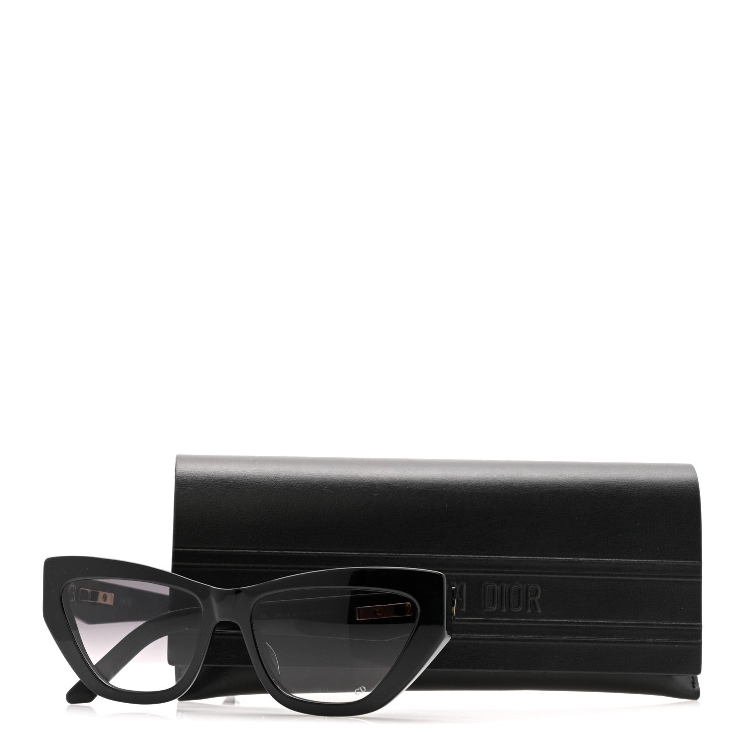 Christian Dior Acetate CDior B6I Cat Eye Sunglasses Black 9 of 9