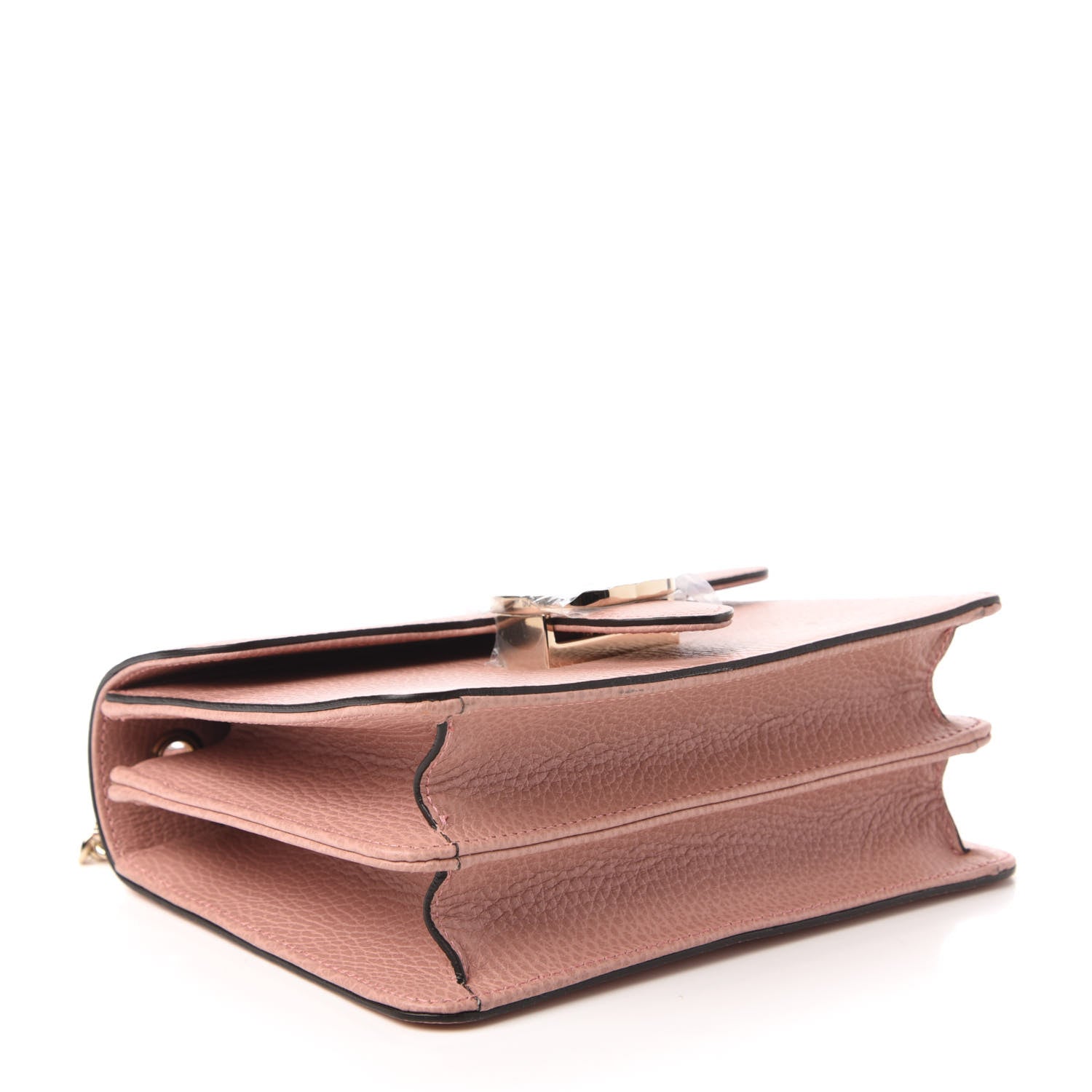 Gucci Dollar Calfskin Small Interlocking G Shoulder Bag Soft Pink 4 of 11