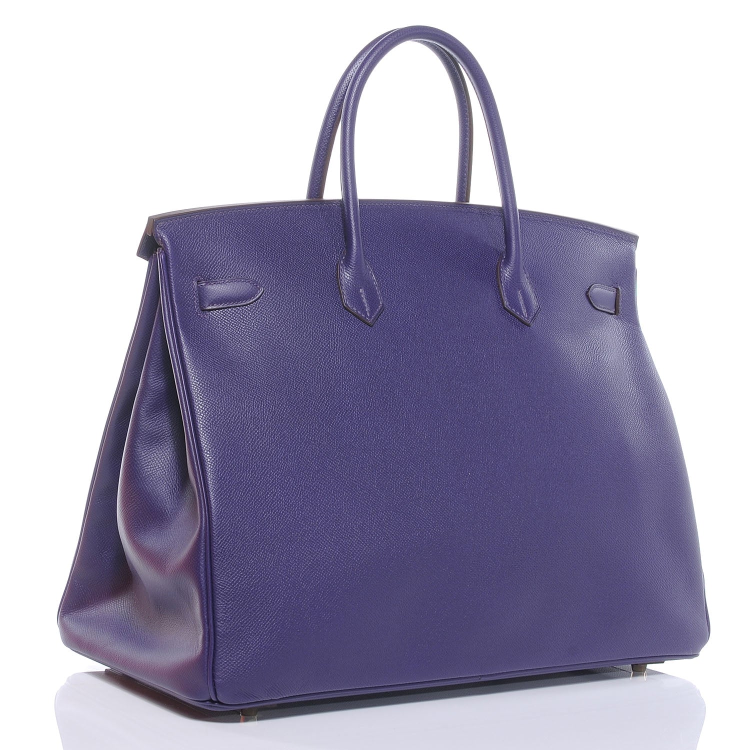 Hermes Epsom Birkin 40 Iris 3 of 9
