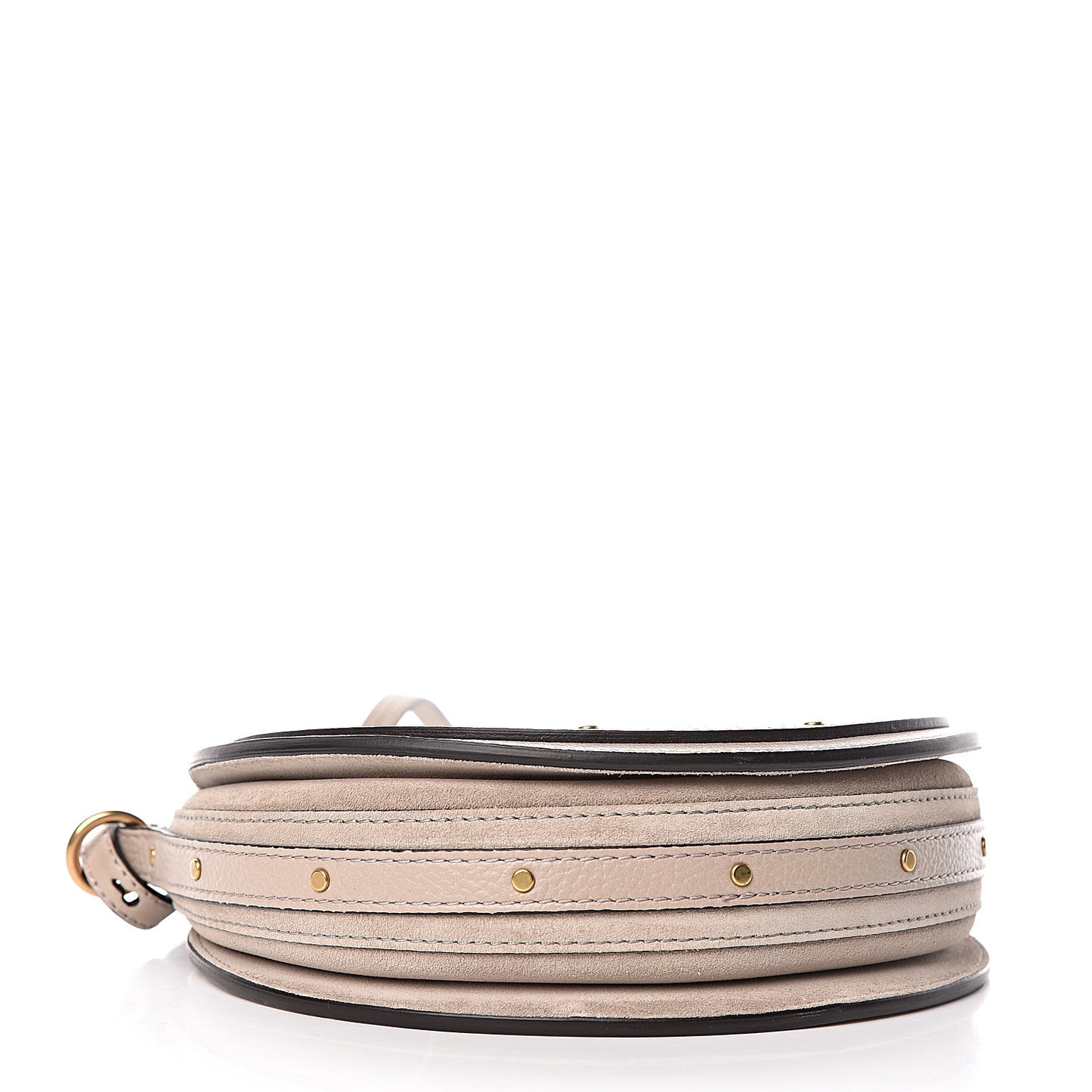 Calfskin Suede Small Pixie Bag Motty Grey