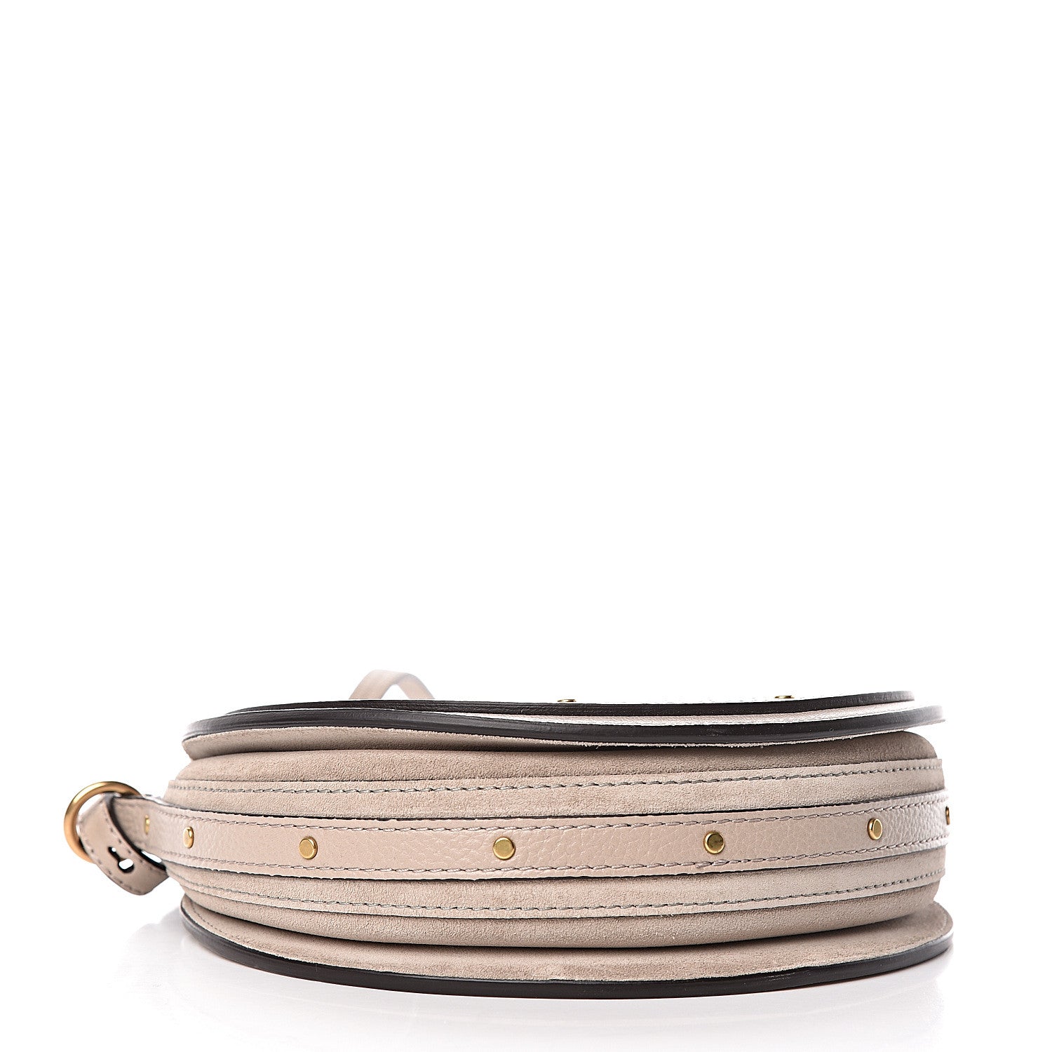 Chloe Calfskin Suede Small Pixie Bag Motty Grey 4 of 9