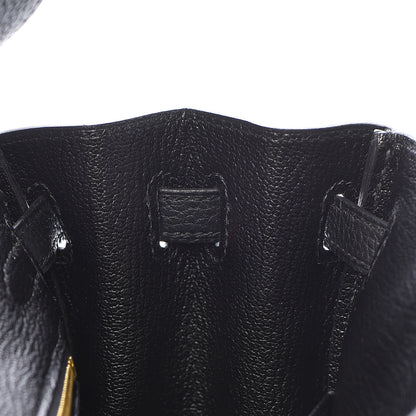 Hermes Togo Birkin 25 Black 16 of 35