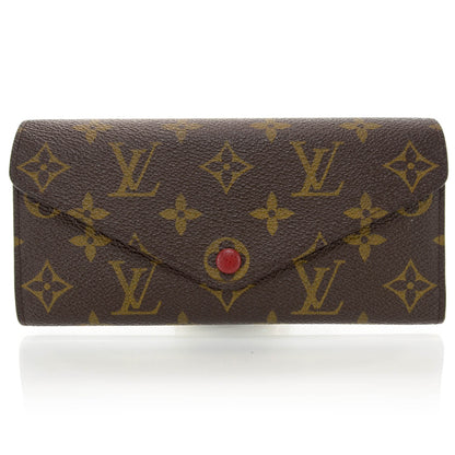 Louis Vuitton Monogram Josephine Wallet Red 1 of 7