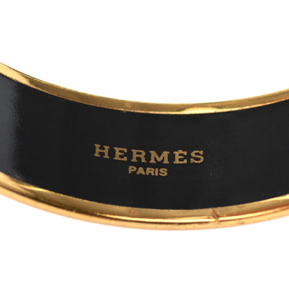 Hermes Enamel Printed Wide Birds Bracelet 65 3 of 4