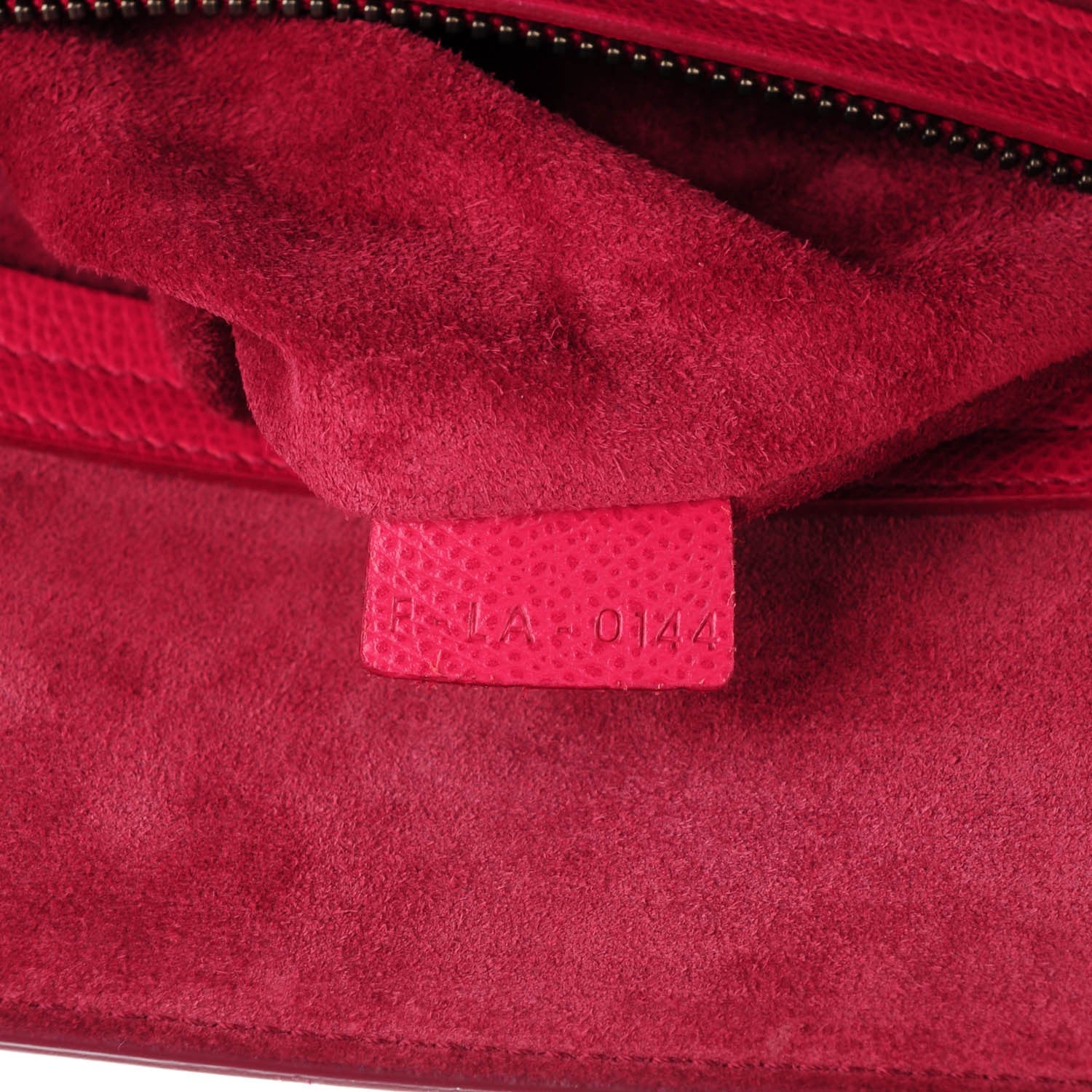 Celine Grained Calfskin Medium Phantom Luggage Fuchsia 7 of 7