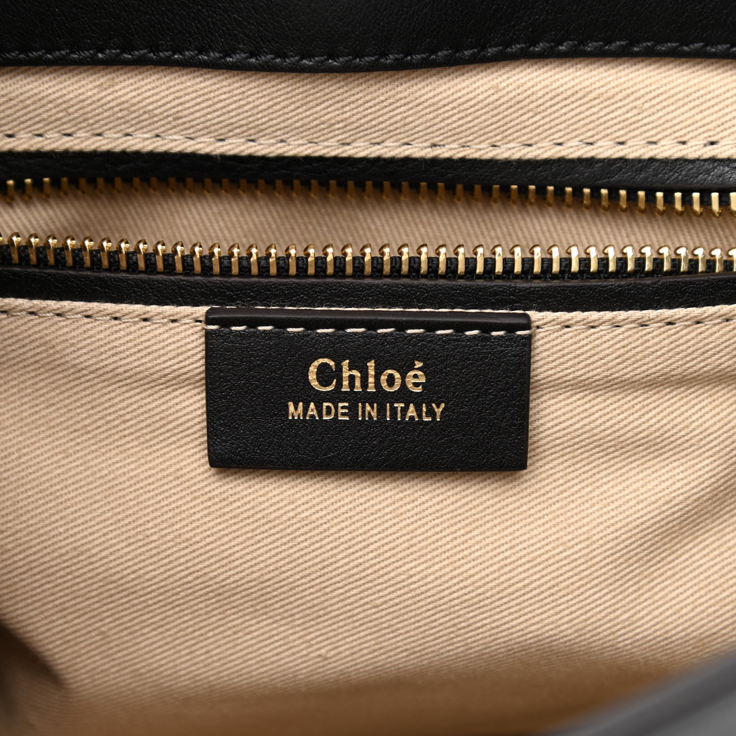 Chloe Suede Calfskin Small Faye Backpack Black 6 of 13