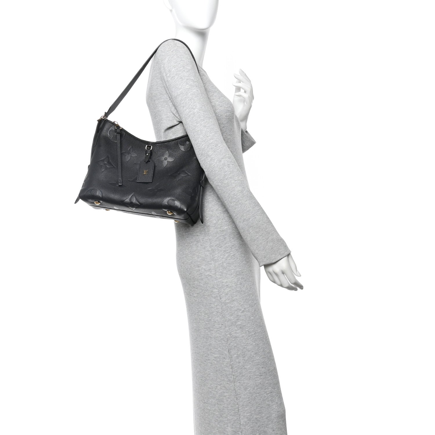Louis Vuitton Empreinte Carryall PM Black 2 of 10