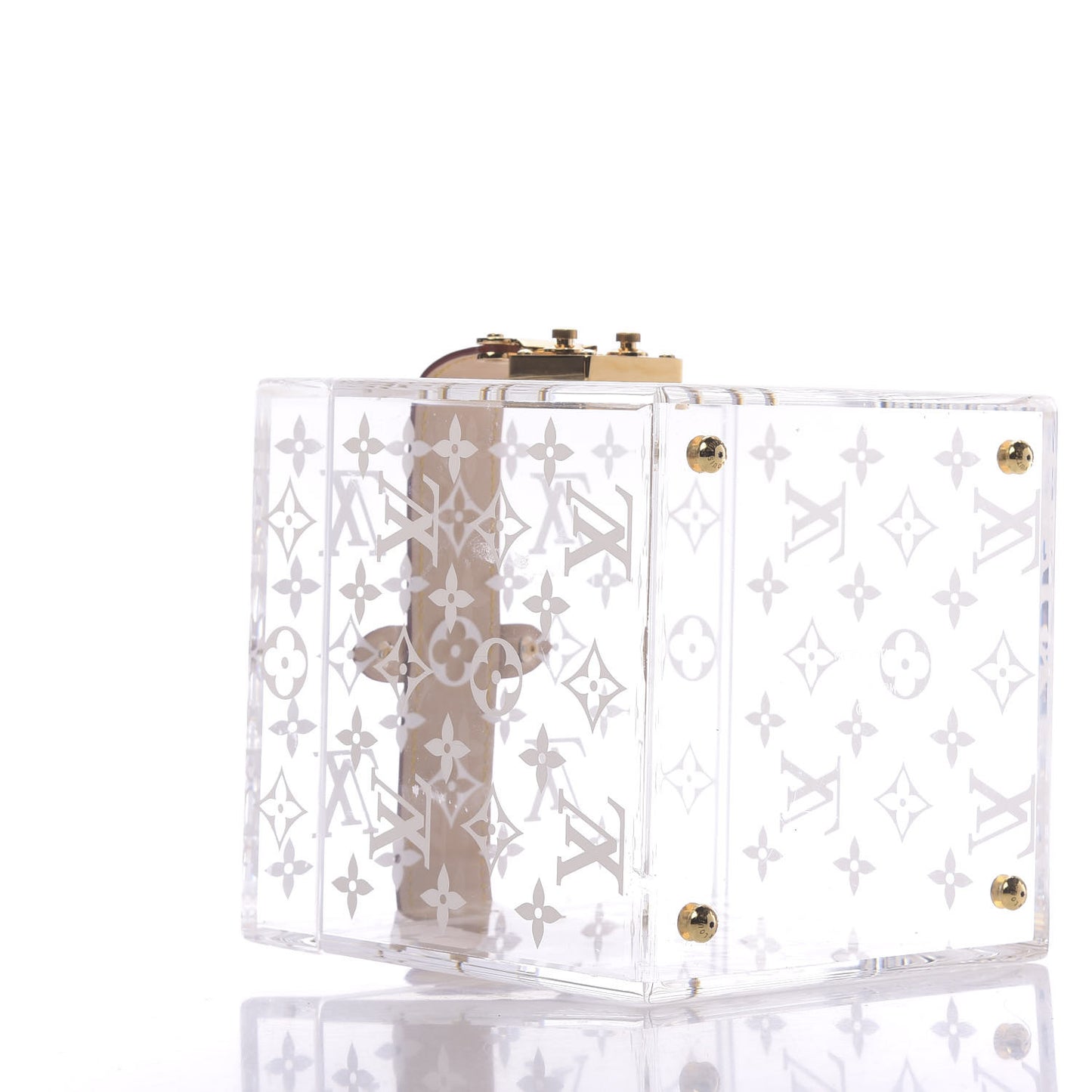 Transparent Plexiglass Cube Scott Box