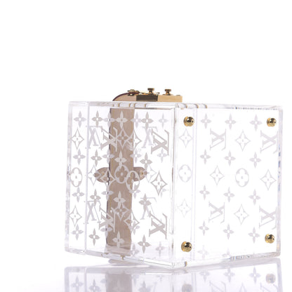 Louis Vuitton Transparent Plexiglass Cube Scott Box 5 of 9