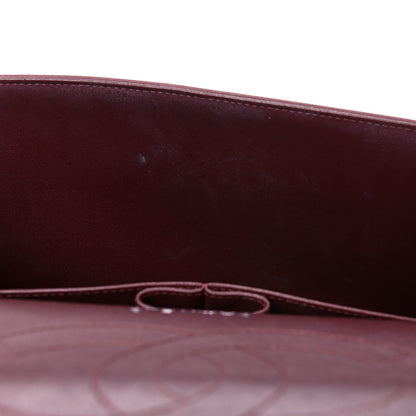 Chanel Lambskin Quilted Jumbo Double Flap Burgundy 9 of 19