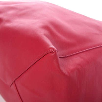 Celine Lambskin Horizontal Cabas Fuchsia 11 of 13