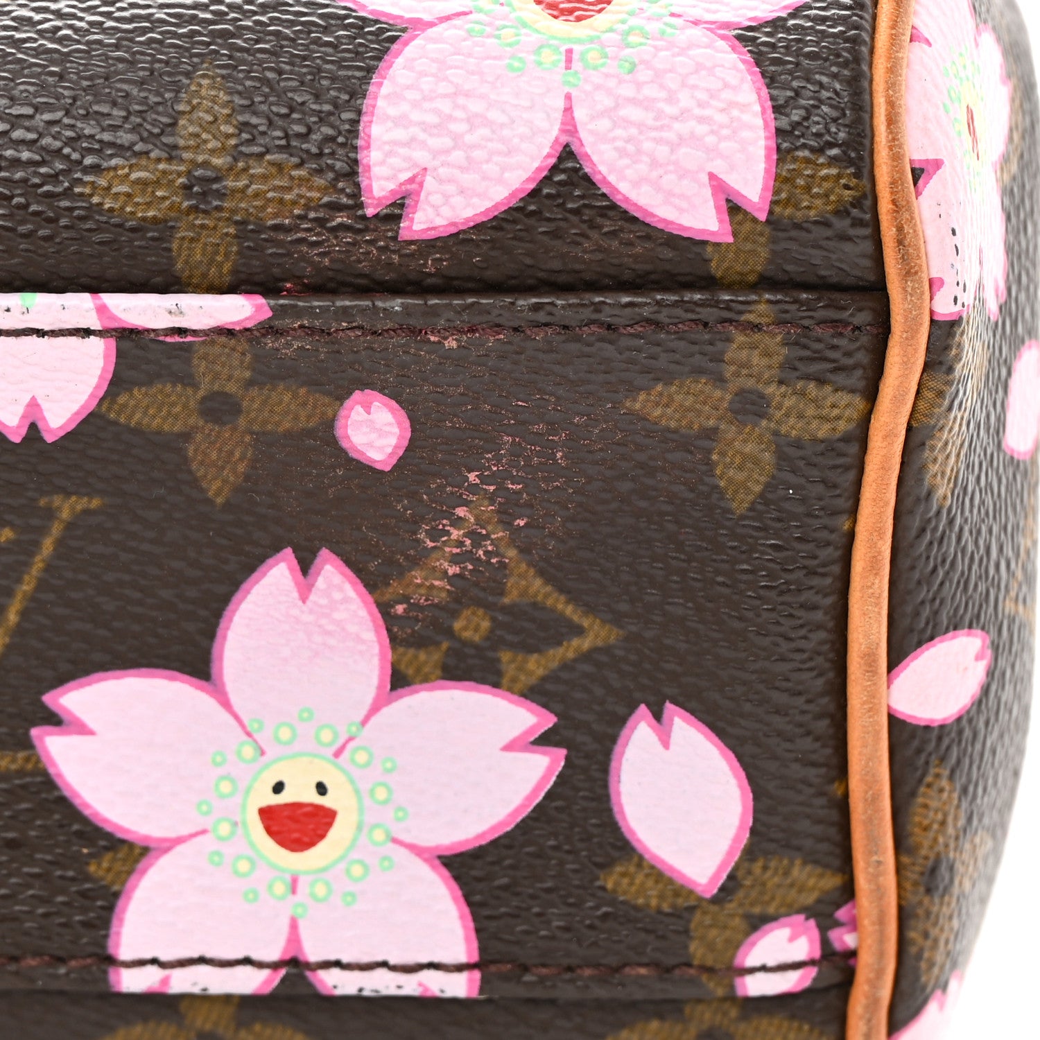 Louis Vuitton Monogram Cherry Blossom Sac Retro Bag Brown 12 of 16