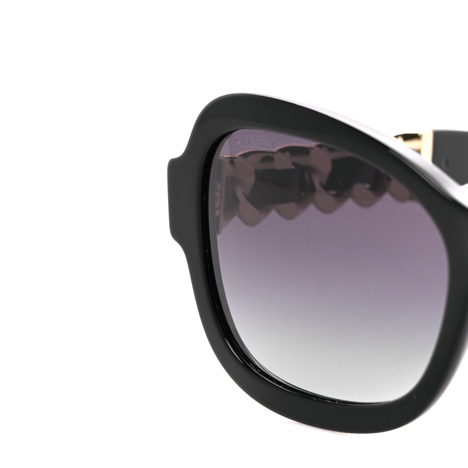 Chanel Acetate Chain Sunglasses 5465-Q Black 7 of 8