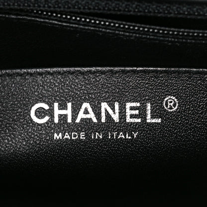 Chanel Patent Calfskin Quilted Bi-Color Mini Rectangular Flap Pink Black 6 of 11