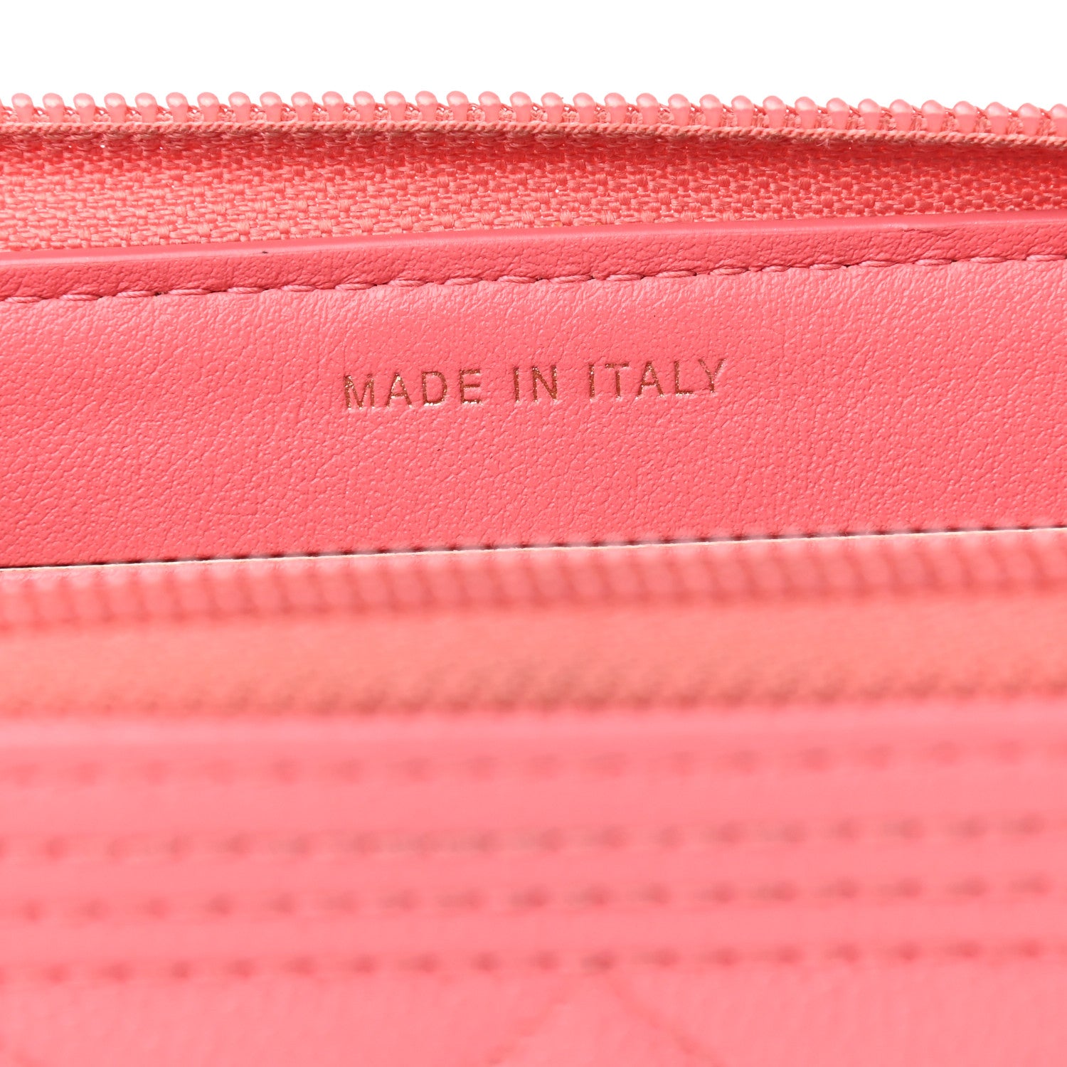 Chanel Caviar Quilted Small Boy Zip Around Wallet Pink 7 of 8