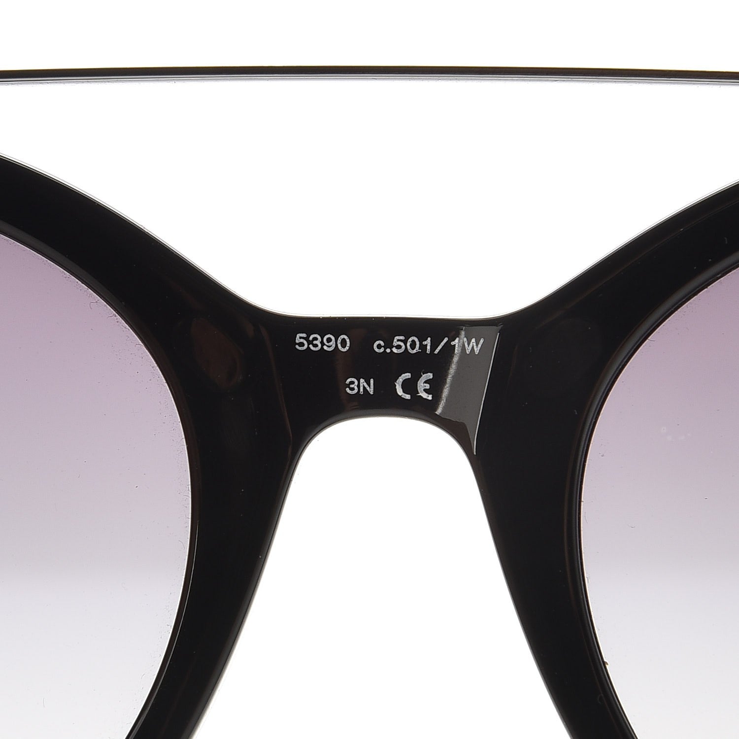 Chanel Clip On Sunglasses 5390 Black Tortoise 8 of 14