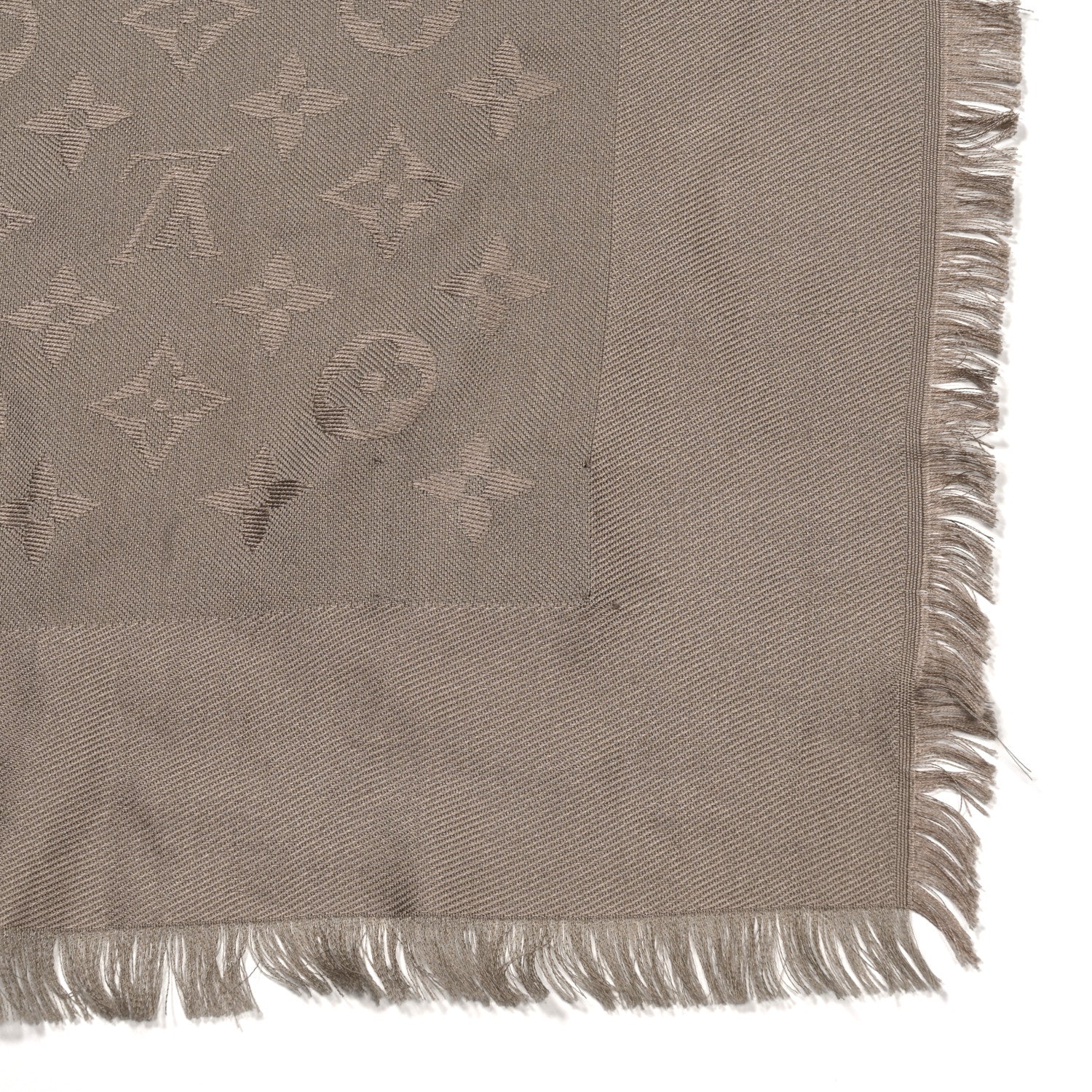 Louis Vuitton Silk Wool Monogram Shawl Verone 6 of 6