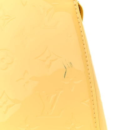 Louis Vuitton Vernis Brea MM Citrine 11 of 11