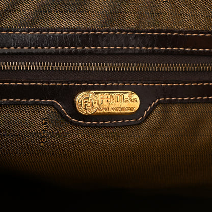 Fendi Zucca Top Handle Tote Tobacco 6 of 11