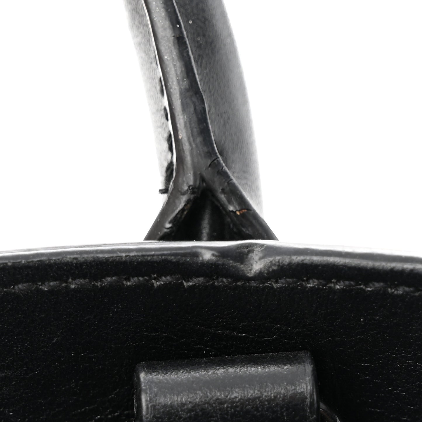 Calfskin Nano Sac De Jour Black