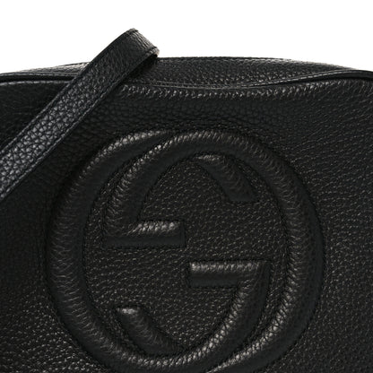 Gucci Pebbled Calfskin Small Soho Disco Bag Black 8 of 11