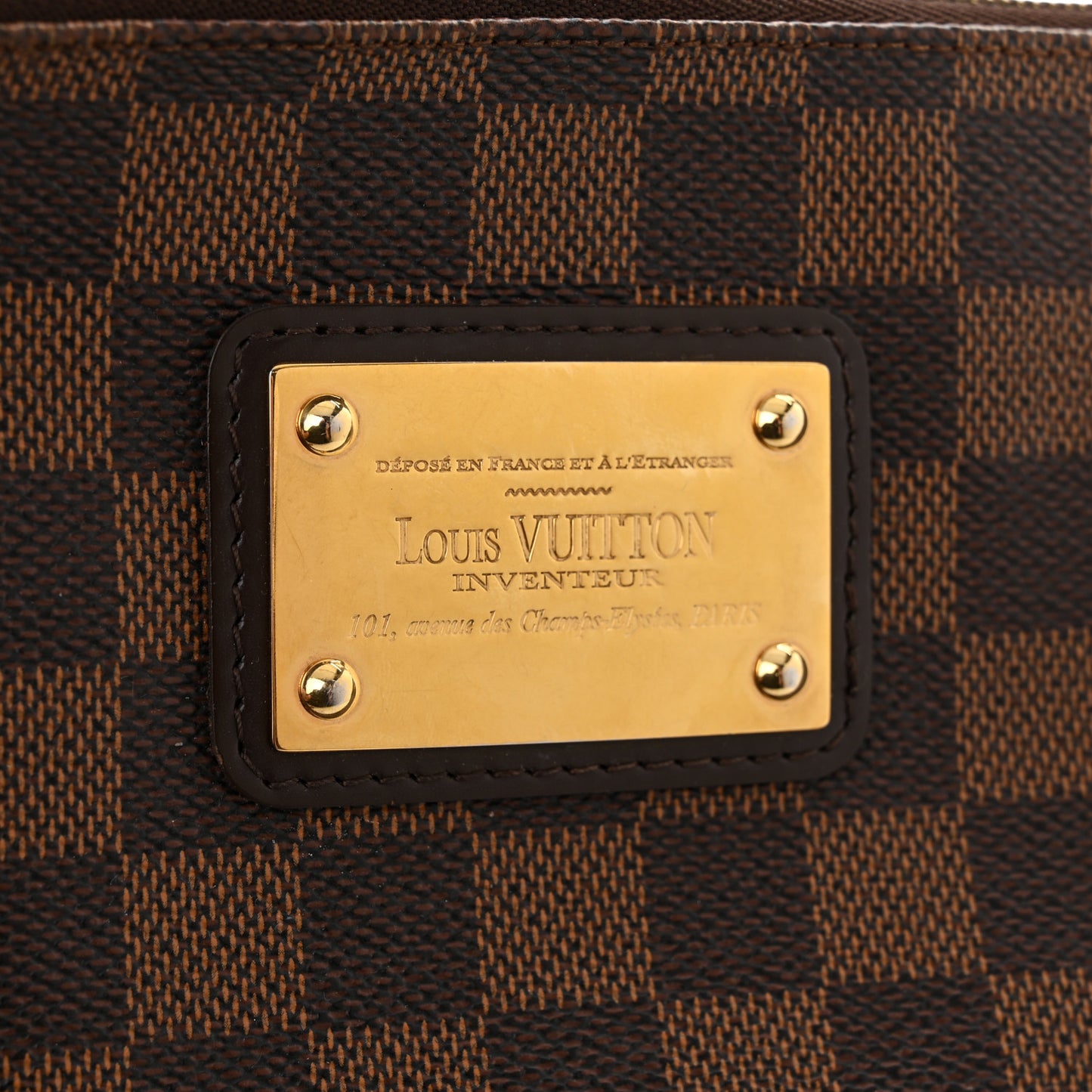 Damier Ebene Eva Clutch