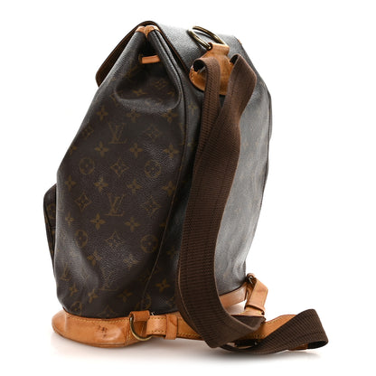 Louis Vuitton Monogram Montsouris MM Backpack 2 of 9
