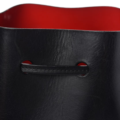 Mansur Gavriel Vegetable Tanned Calfskin Mini Bucket Bag Black Flamma 11 of 21