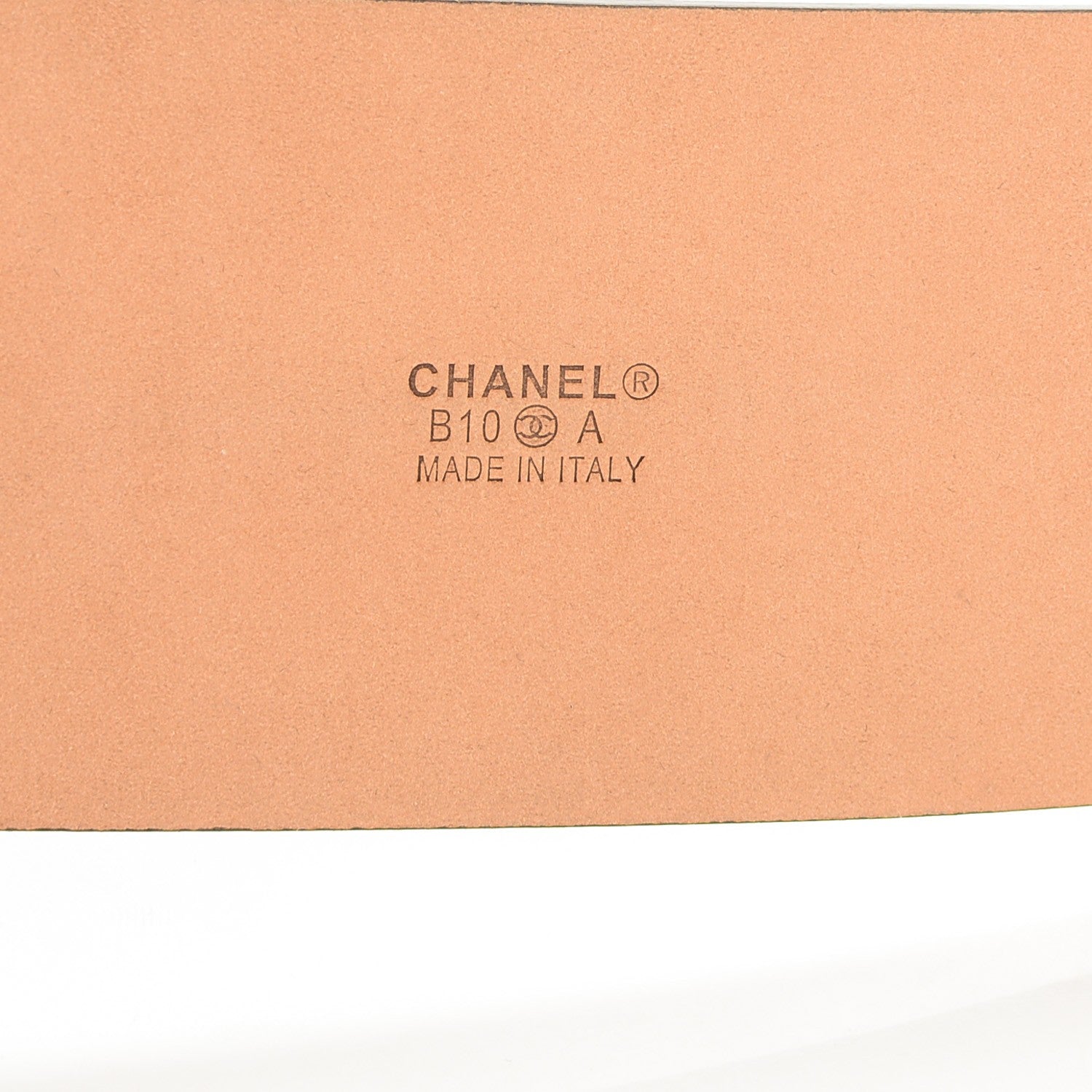 Chanel Calfskin CC Belt 95 38 Black 7 of 7
