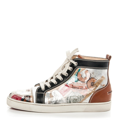 Christian Louboutin Patent Louis Trash Flat Sneakers 41 Multi 1 of 8